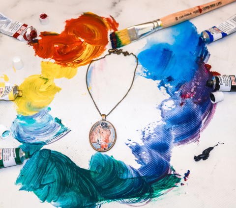 Naszyjnik "Koń" - duży