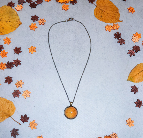 Naszyjnik "Złota jesień"