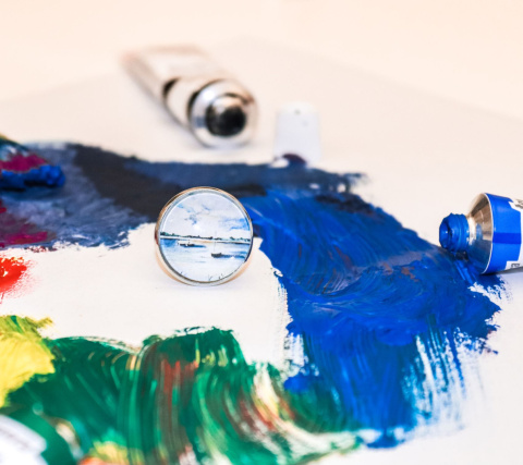 Pierścionek "Chwila ciszy"