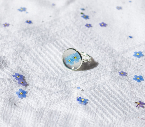 Pierścionek "Nie zapomnij mnie"