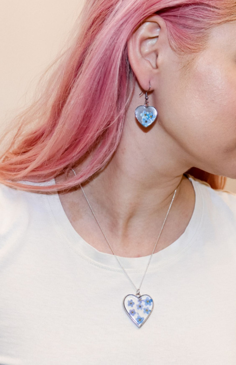 Zestaw "Miłość do niezapominajek"