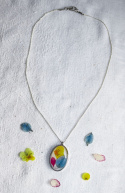 Naszyjnik "Kolorowa abstrakcja"