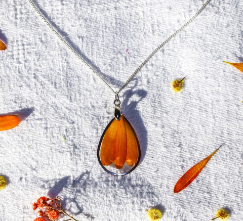 Naszyjnik "Promyki słońca"