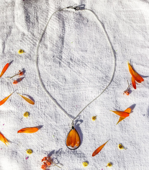 Naszyjnik "Promyki słońca"