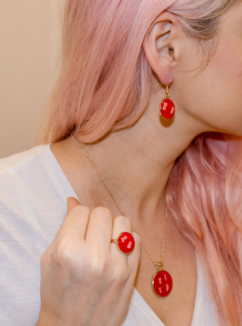 Pierścionek "Cukierkowe święta"