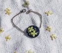 Bransoletka "Granatowa oaza"