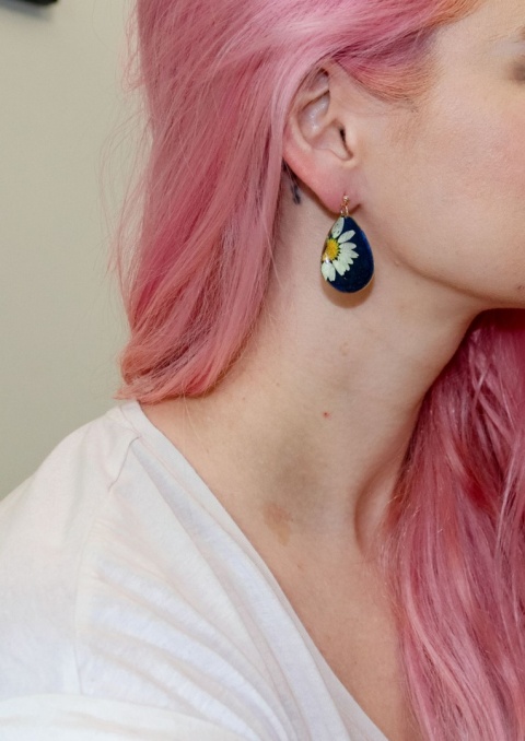 Kolczyki "Kropla ciszy"