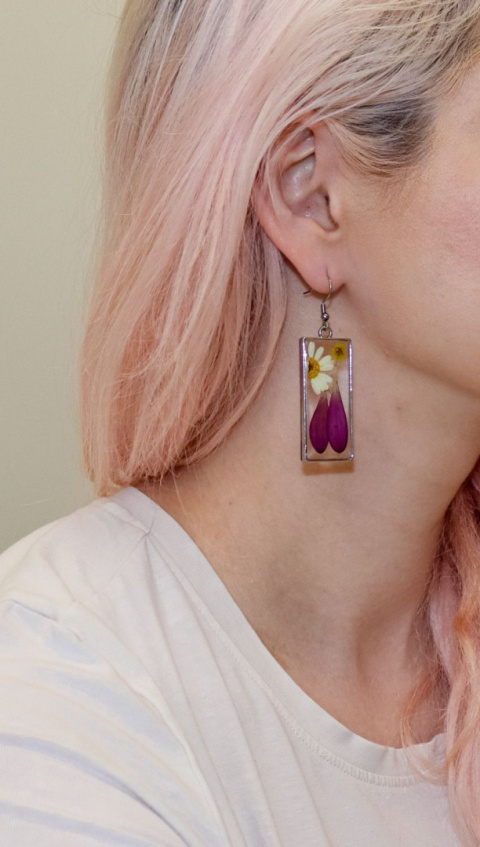 Kolczyki "Letni Impresjonizm"