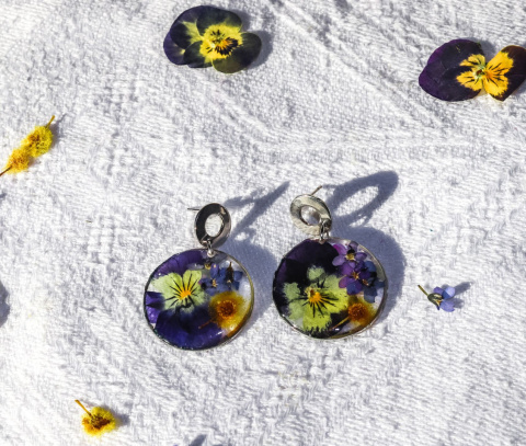 Kolczyki "Martwa natura"