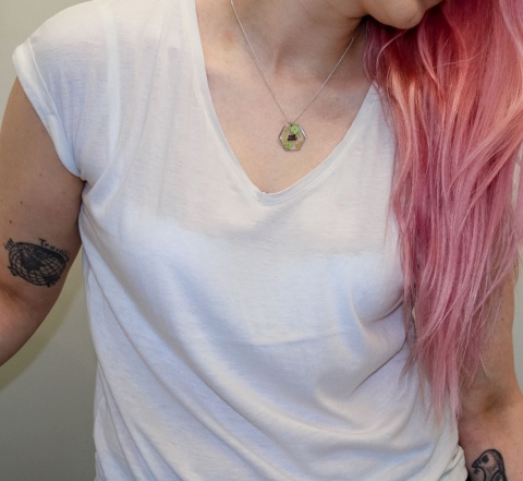 Naszyjnik "Cicha wojowniczka"