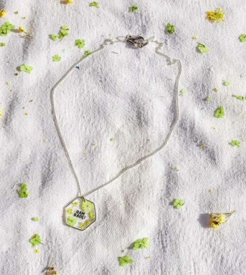 Naszyjnik "Cicha wojowniczka"