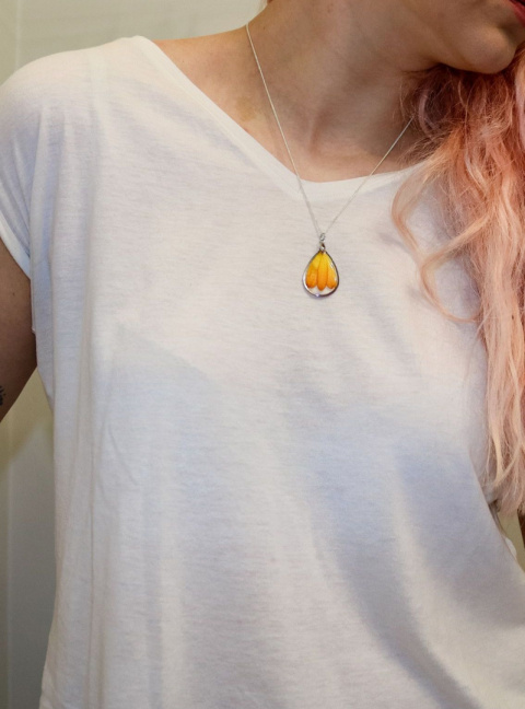 Naszyjnik "Promyki słońca"