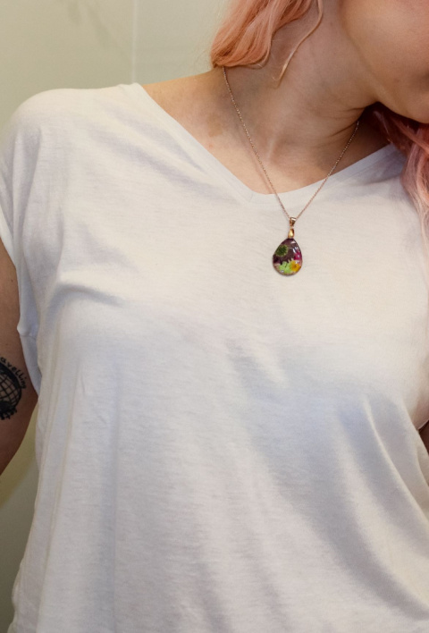 Naszyjnik "Kolorowy bałagan"