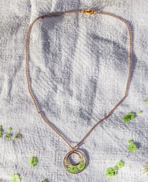 Naszyjnik "Wiosna na okrągło"