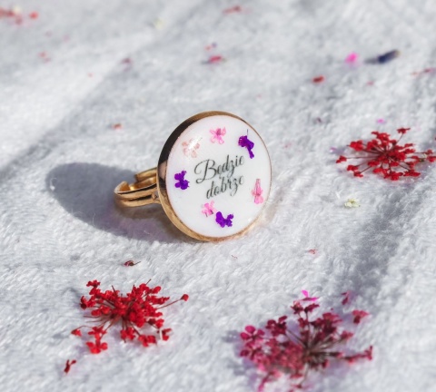 Pierścionek "Słowo otuchy"