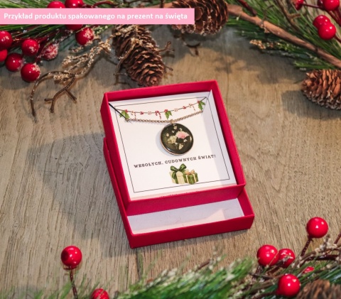 Naszyjnik "Zwiewne bratki"