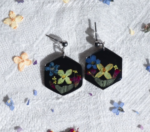 Kolczyki "Leśna tajemnica"