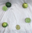 Naszyjnik "Lime Twist"