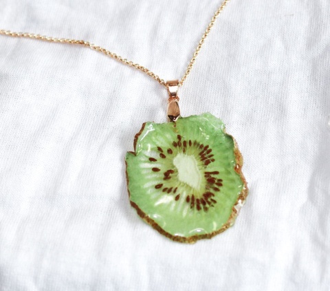 Naszyjnik "Kiwi Crush"