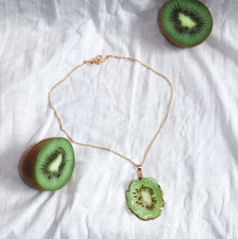 Naszyjnik "Kiwi Crush"